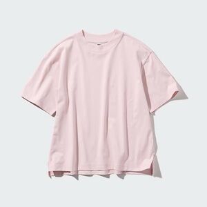 AIRism Cotton T-Shirt in Pink